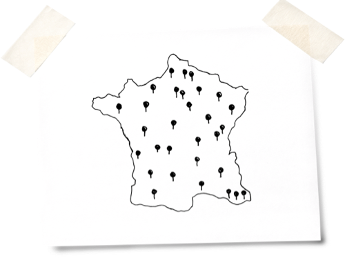 comment donner, dessin de carte