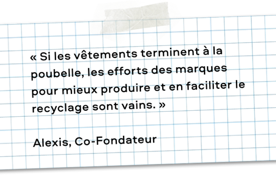 Si les vêtements terminent à la poubelle, les efforts des marques pour mieux produire et en faciliter le recyclage sont vains.